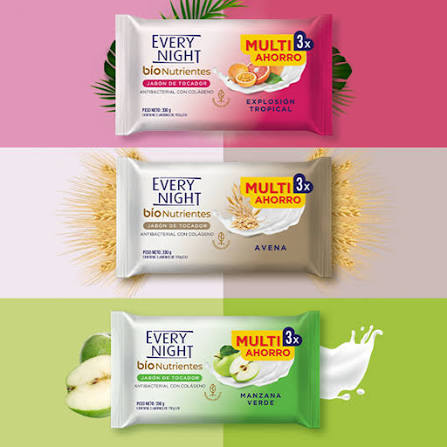 JABON EVERY NIGHT 110GR X 3